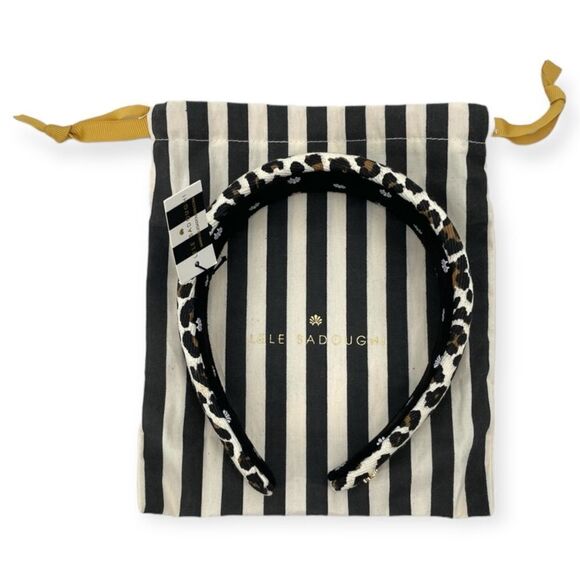 ~Lele Sadoughi Women’s Animal Print Headband w/Pouch NWT - Picture 2 of 7